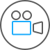 Digital video icon